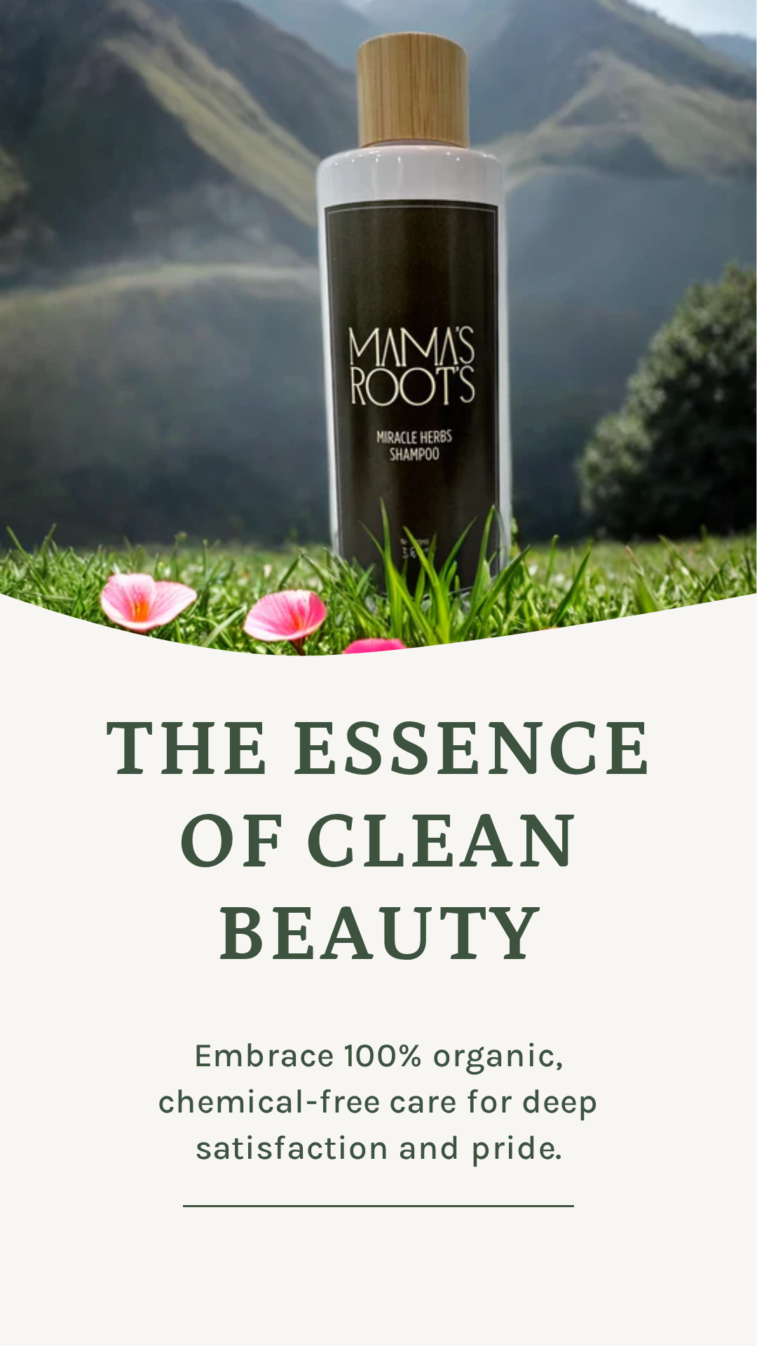 Mama's Roots Garlic & White Onion Balancing Shampoo – Oily Scalp Care, Scalp Purifying & Refreshing – With Aloe Vera, Rosemary & Biotin – Sulfate Free 300ML / 10.4 Onz
